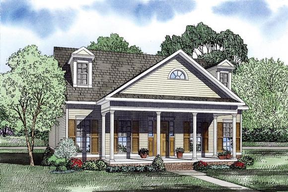 House Plan 61075 Elevation