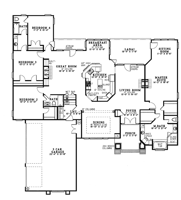 Contemporary European Level One of Plan 61082