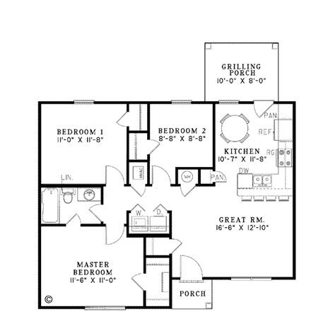 First Level Plan