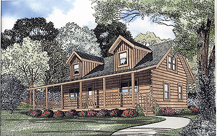 Log Elevation of Plan 61111