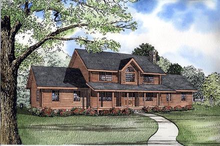 House Plan 61118 Elevation