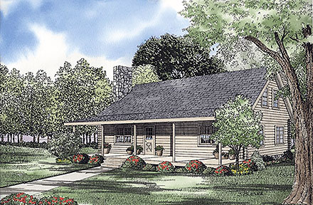 Log Elevation of Plan 61126
