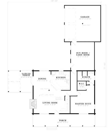 First Level Plan