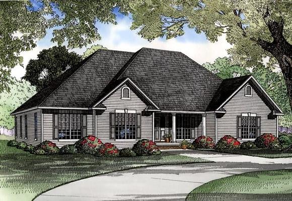 House Plan 61159 Elevation