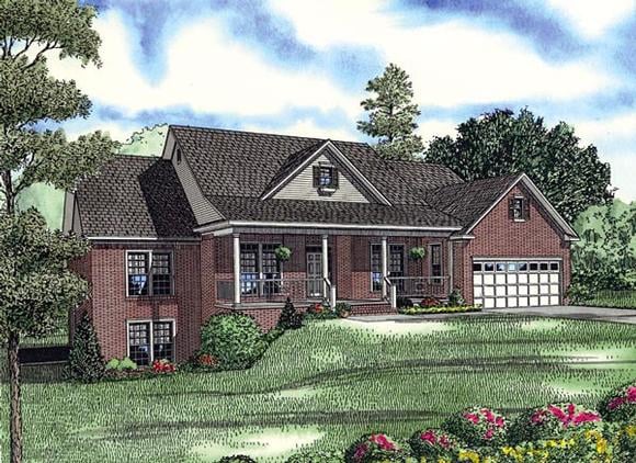 House Plan 61161 Elevation