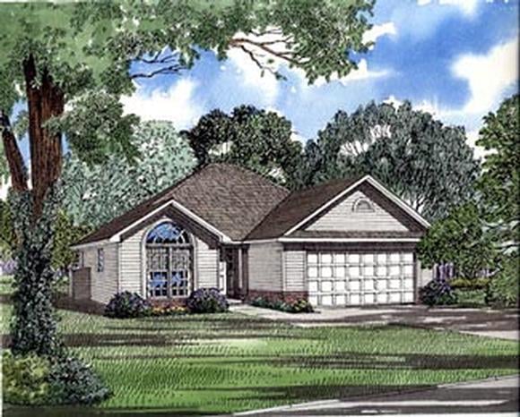 House Plan 61171 Elevation