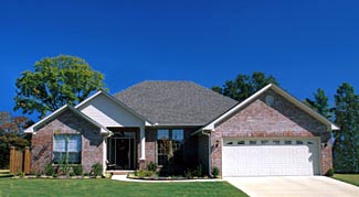 One-Story, Traditional Plan with 1798 Sq. Ft., 3 Bedrooms, 2 Bathrooms, 2 Car Garage Picture 2