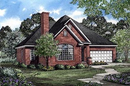 House Plan 61180 Elevation