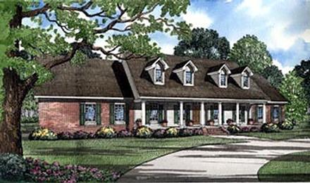 House Plan 61184 Elevation