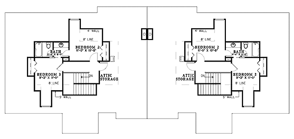 Traditional Level Two of Plan 61190