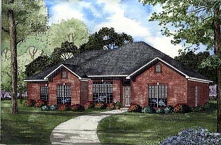 House Plan 61195 Elevation