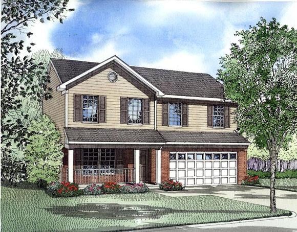 House Plan 61210 Elevation