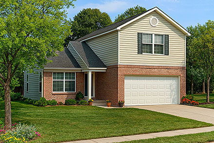 Traditional Elevation of Plan 61213