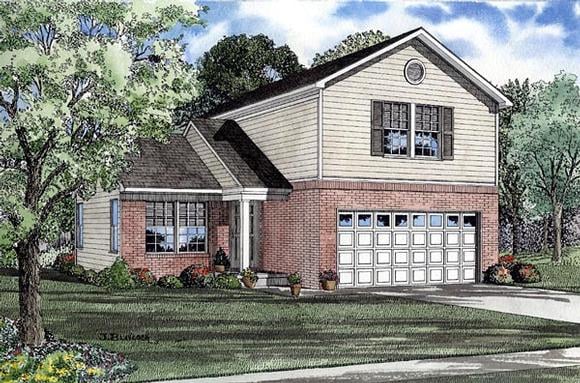 House Plan 61213 Elevation