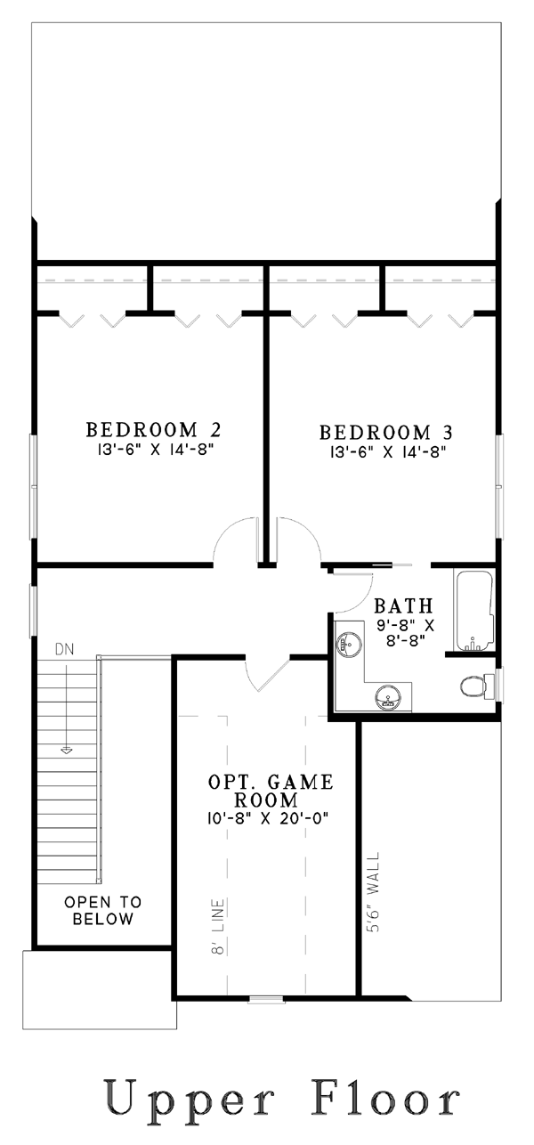 Narrow Lot Level Two of Plan 61214