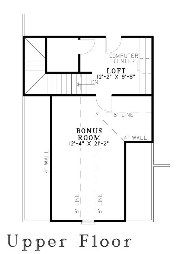 European One-Story Level Two of Plan 61231