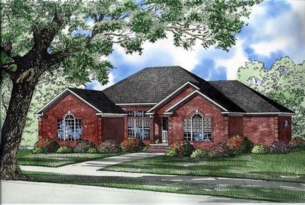 House Plan 61232 Elevation