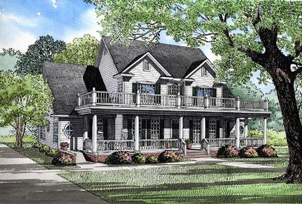 House Plan 61233 Elevation