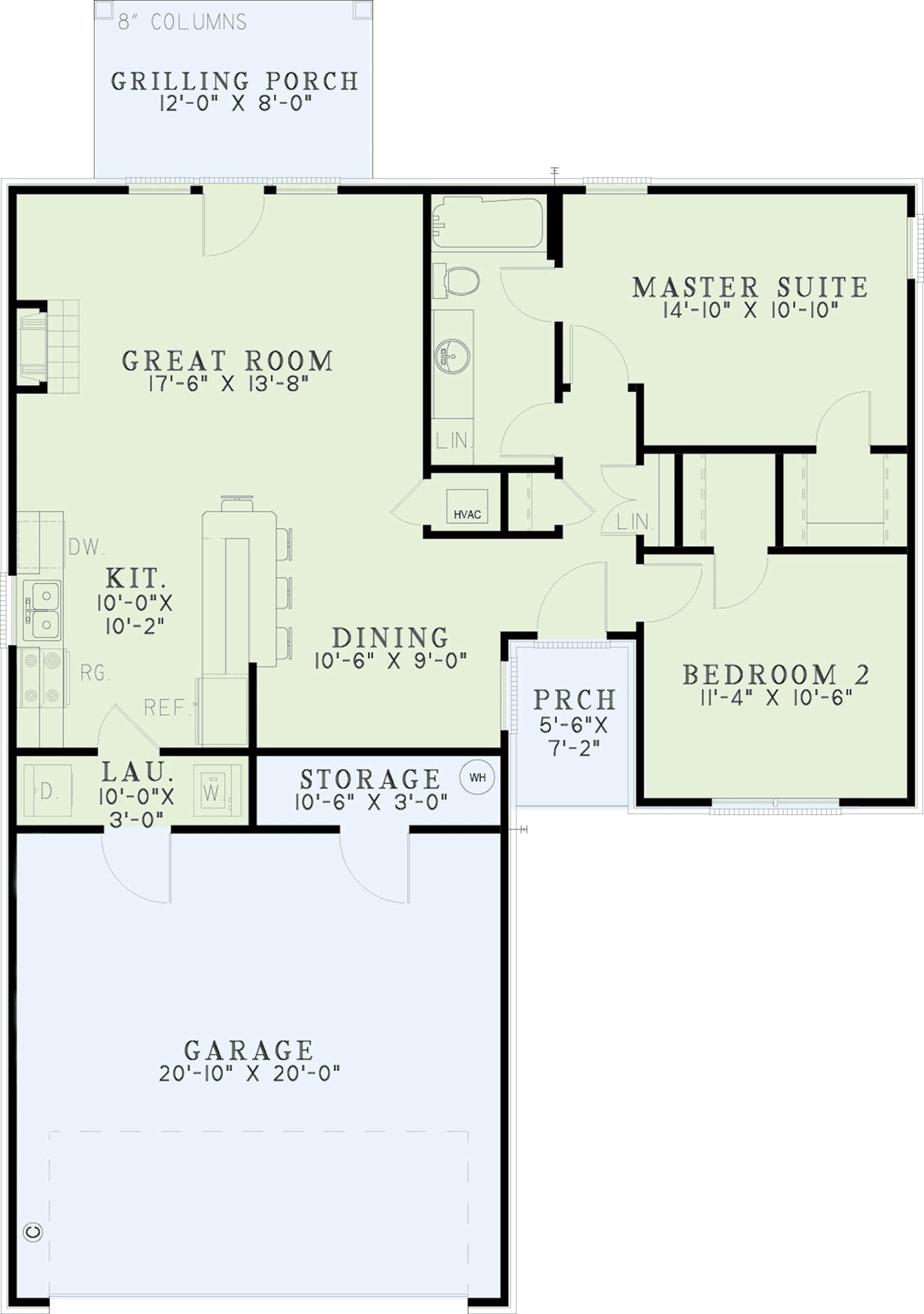 Traditional Level One of Plan 61241