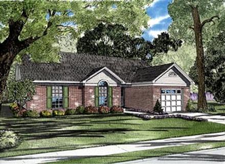 House Plan 61243 Elevation