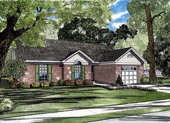 House Plan 61243 Elevation