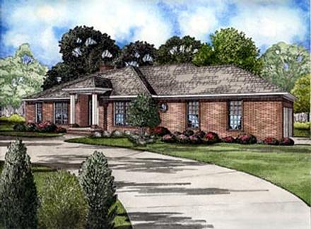 House Plan 61245 Elevation