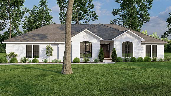 House Plan 61256 Elevation