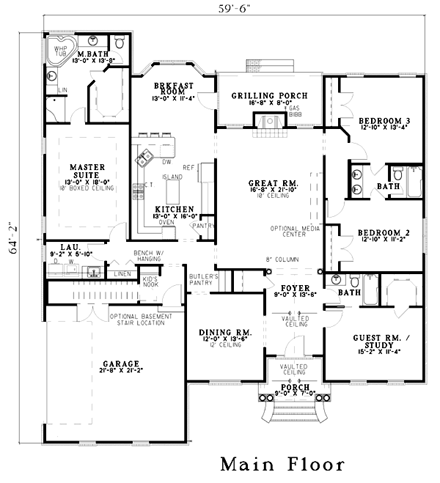 First Level Plan