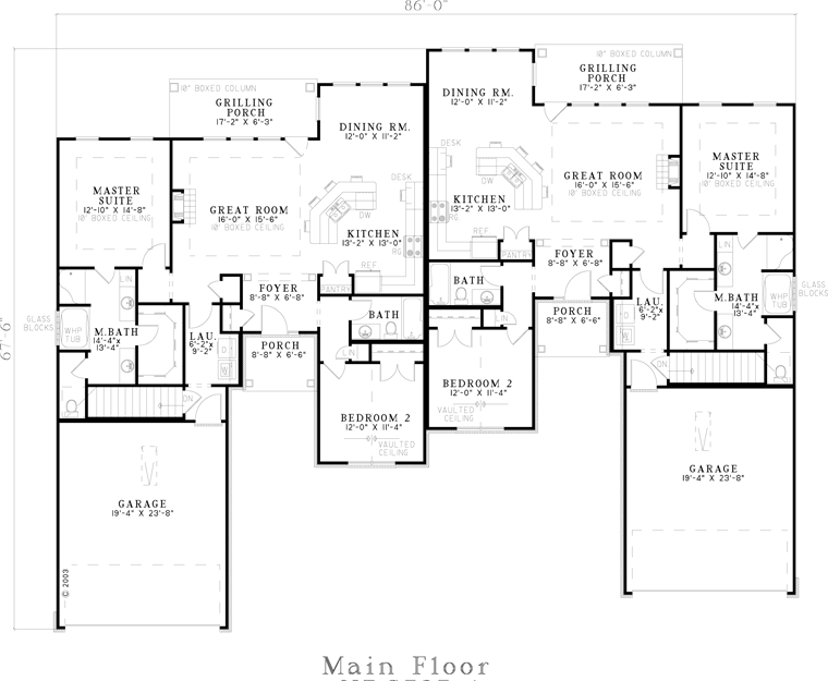 Traditional Alternate Level One of Plan 61279