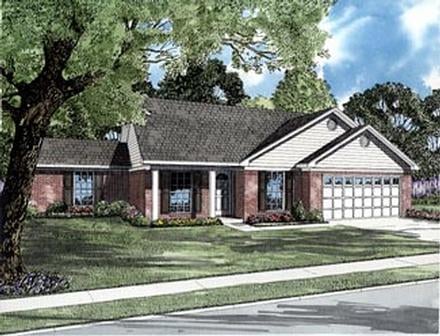 House Plan 61287 Elevation