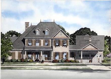 House Plan 61303 Elevation