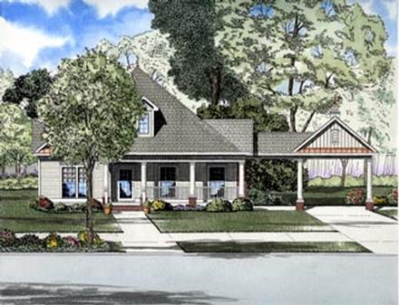 House Plan 61306 Elevation