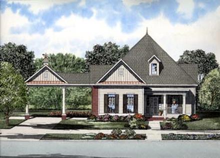 House Plan 61307 Elevation