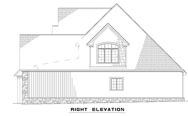 Country, Craftsman, Victorian Plan with 2815 Sq. Ft., 4 Bedrooms, 3 Bathrooms, 2 Car Garage Picture 7