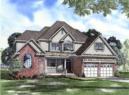 House Plan 61329 Elevation