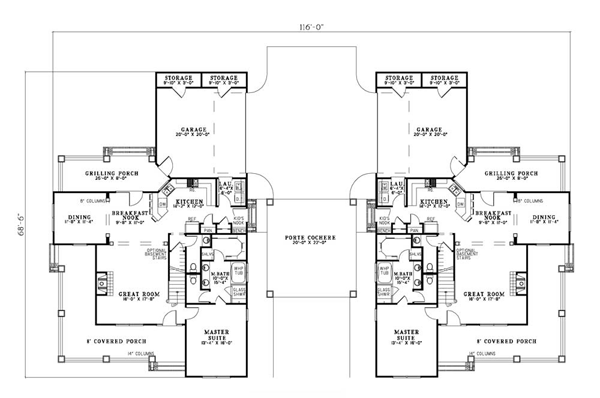 Traditional Level One of Plan 61334