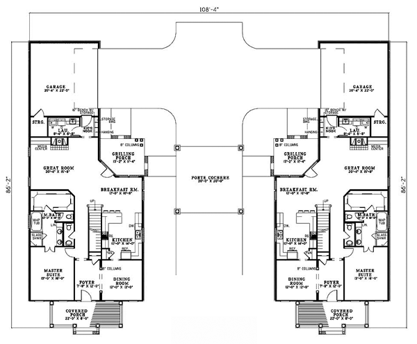 Colonial Level One of Plan 61336