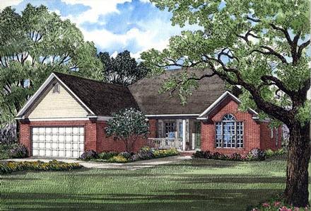 House Plan 61349 Elevation