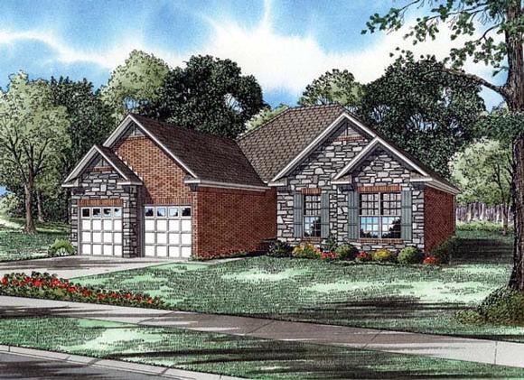 House Plan 61355 Elevation