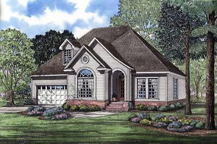 House Plan 61357 Elevation