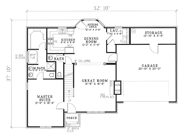 Traditional Level One of Plan 61358