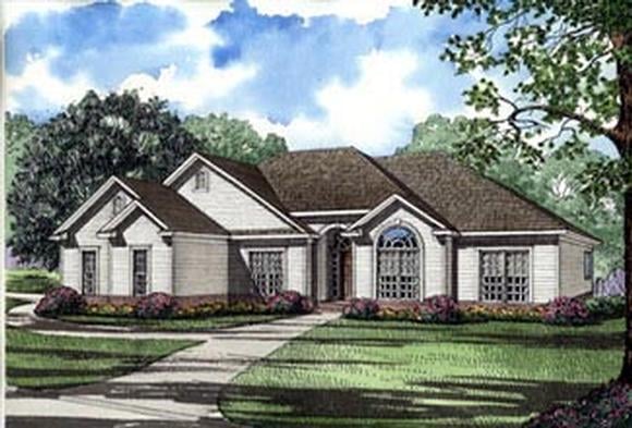 House Plan 61361 Elevation