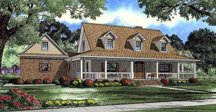 House Plan 61379 Elevation