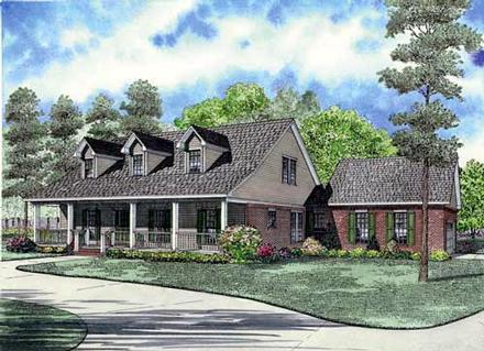 House Plan 61381 Elevation