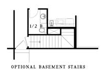 One-Story Alternate Level One of Plan 61389