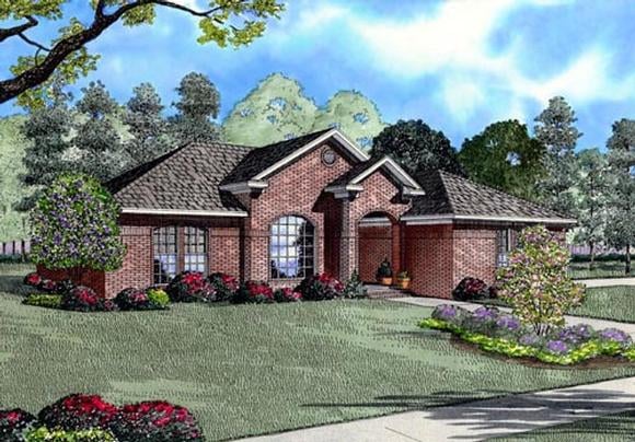 House Plan 61390 Elevation