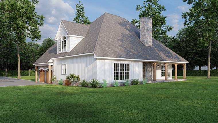 Plan with 2481 Sq. Ft., 3 Bedrooms, 3 Bathrooms, 2 Car Garage Picture 6