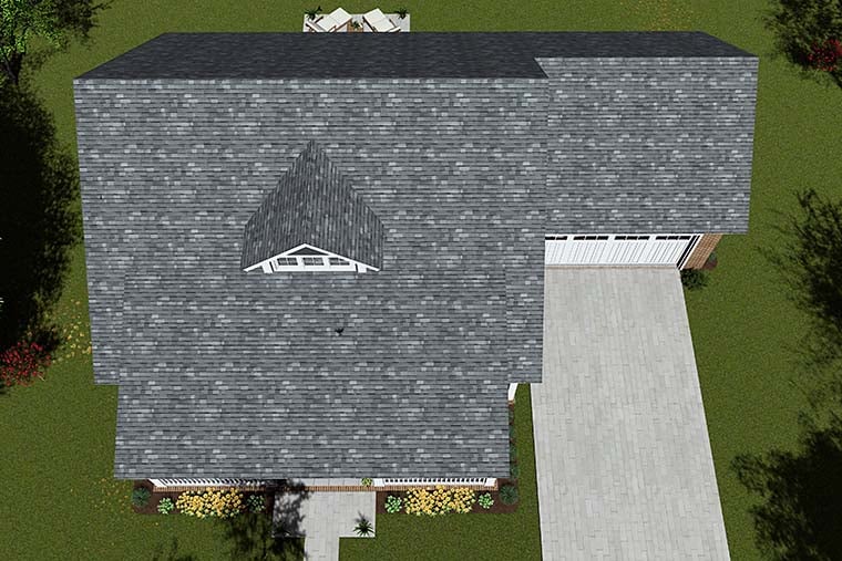 Cape Cod, Country, Southern Plan with 1717 Sq. Ft., 3 Bedrooms, 3 Bathrooms, 2 Car Garage Picture 6