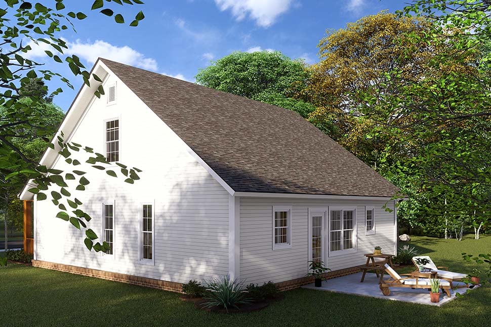 Cabin, Cape Cod, Southern Plan with 1717 Sq. Ft., 3 Bedrooms, 3 Bathrooms Picture 5