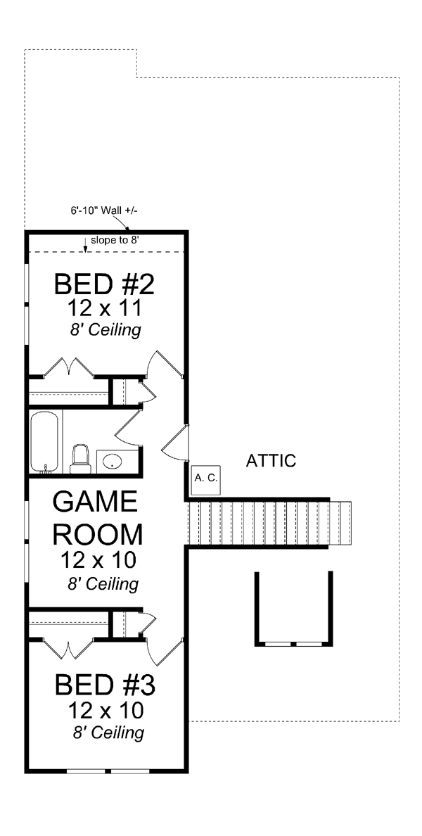 Traditional Level Two of Plan 61411